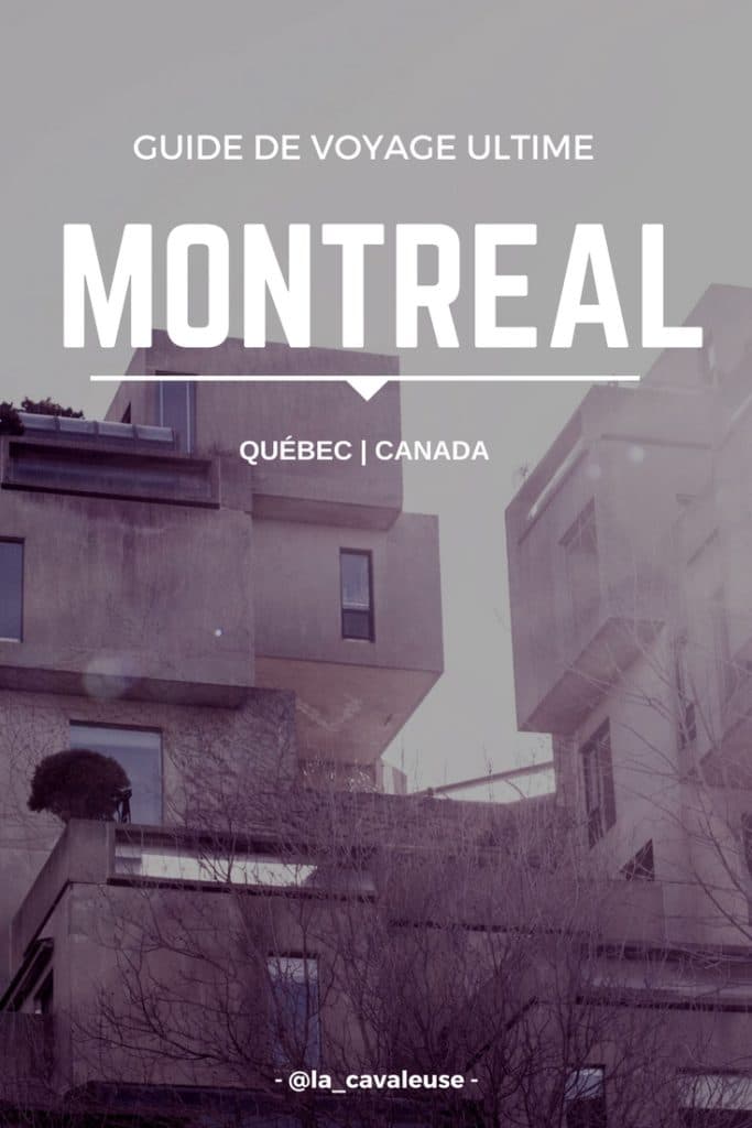 voyage guide montreal